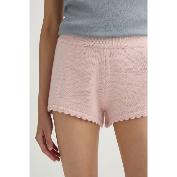 Posse Maisie Short in Soft Pink | Shorts | Luxury Shoes , view 3