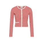 Posse Micah Cardigan in Red Gingham | Cardigan | Luxury Shoes 