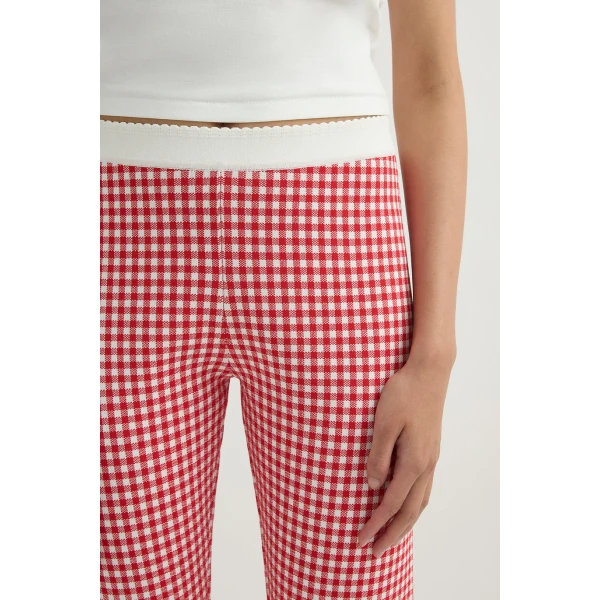 Posse Micah Pant in Red Gingham | Pants | Luxury Shoes , view 3