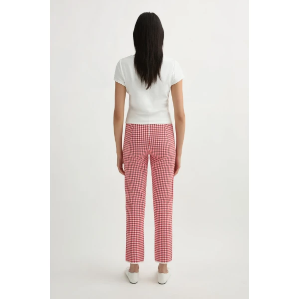 Posse Micah Pant in Red Gingham | Pants | Luxury Shoes , view 5