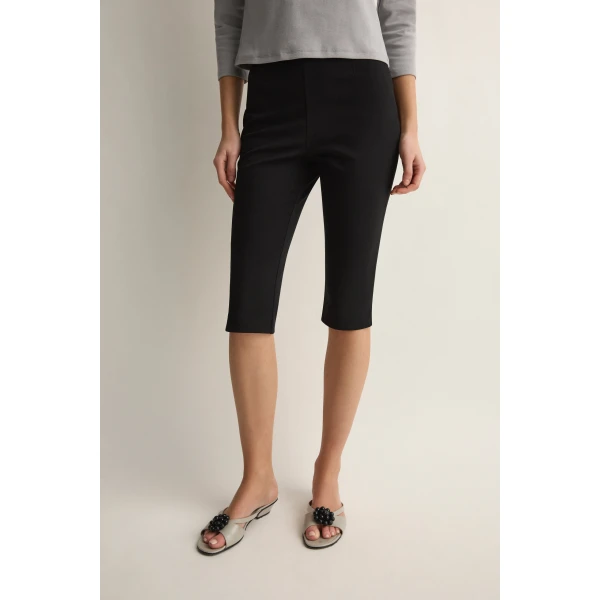 Posse Mina Capri in Black | Pants | Luxury Shoes , view 5