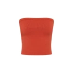 Posse Noah Strapless Top in Apple | Sleeveless | Luxury Shoes 