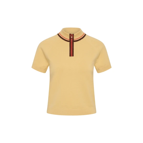 Posse Noah Top in Sand | Tops | Luxury Shoes 