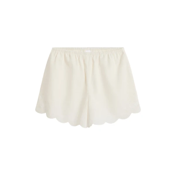 Posse Odette Short in Cream | Shorts | Luxury Shoes 