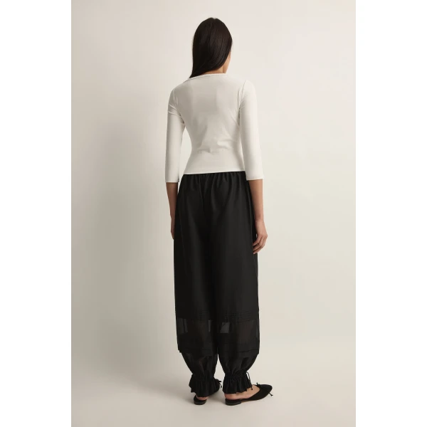 Posse Pearl Pants in Black | Pants | Luxury Shoes , view 5