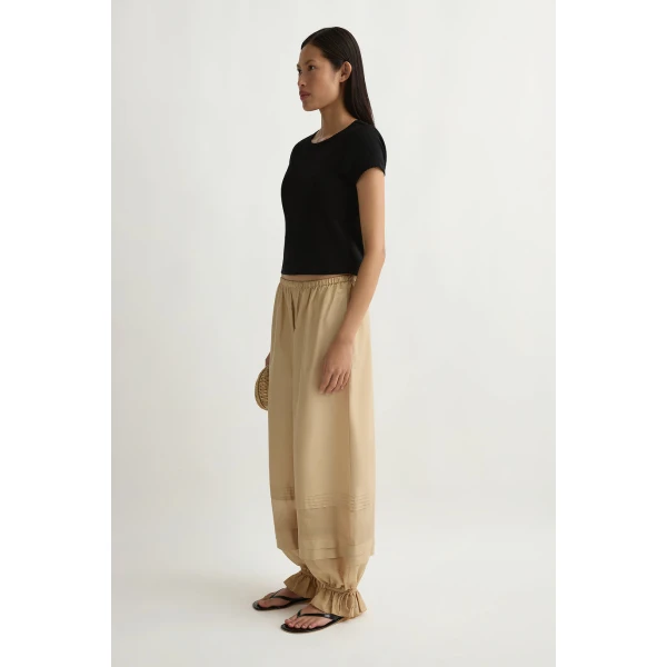 Posse Pearl Pants in Tan | Pants | Luxury Shoes , view 3