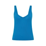 Posse Petra Tank in Bright Blue | Sleeveless | Luxury Shoes 