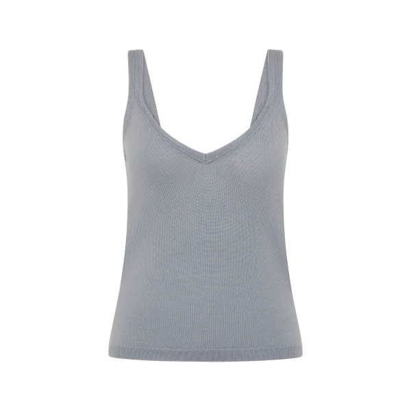 Posse Petra Tank in Grey | Sleeveless | Luxury Shoes 