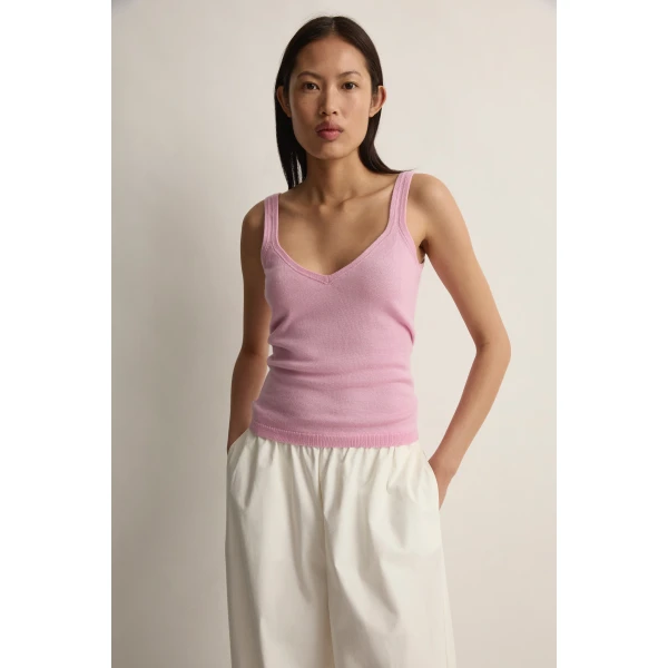 Posse Petra Tank in Taffy | Sleeveless | Luxury Shoes , view 2