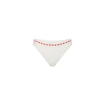 Posse Pia Bottom in Vintage White Red | Bikini | Luxury Shoes 