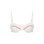 Posse Pia Top in Vintage White Red | Bikini | Luxury Shoes 