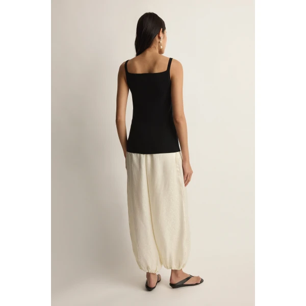 Posse Posy Tank in Black | Sleeveless | Luxury Shoes , view 3