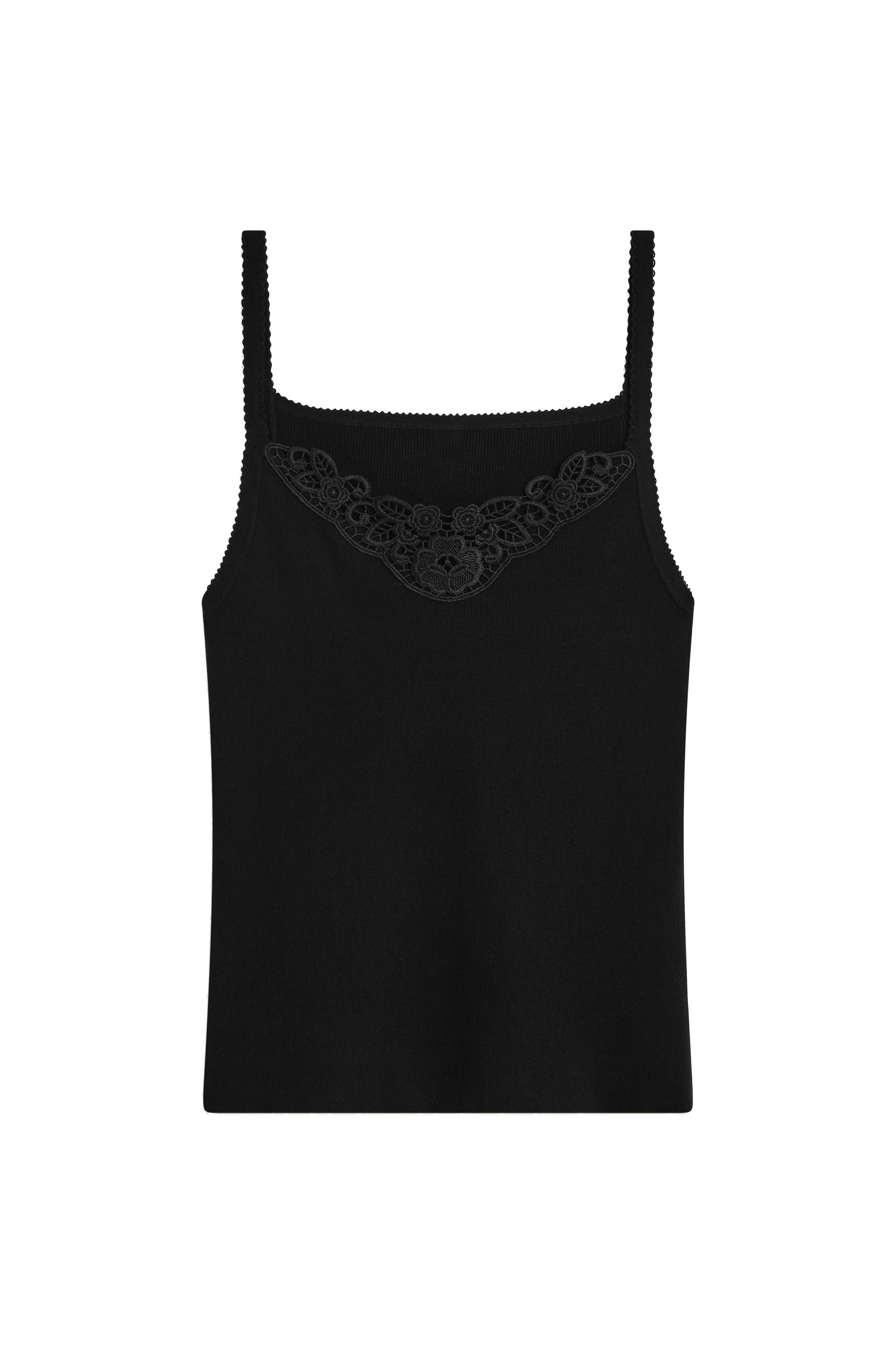 Posse Posy Tank in Black Posse Posy Tank in Black | Sleeveless | Luxury Shoes