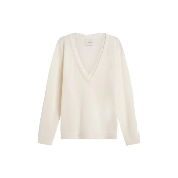 Posse Primrose Sweater in Cloud | Sweaters | Luxury Shoes 