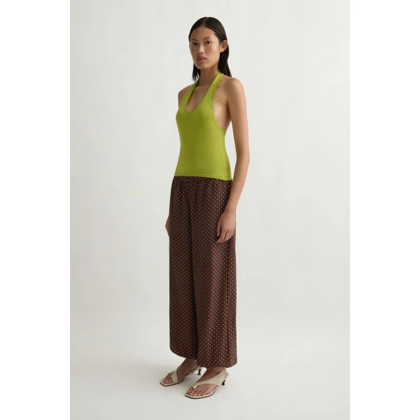Posse Rae Tank in Chartreuse | Sleeveless | Luxury Shoes , view 5