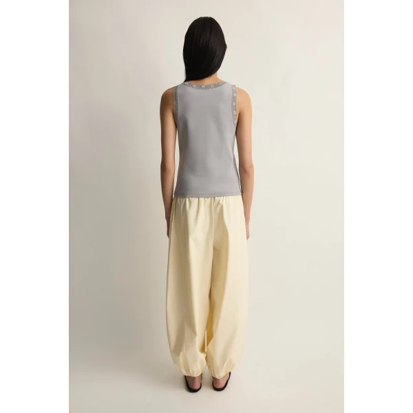 Posse Roberta Tank in Grey | Sweaters | Luxury Shoes , view 5