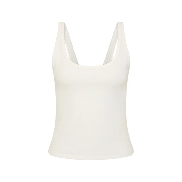 Sable Tank in Vintage White