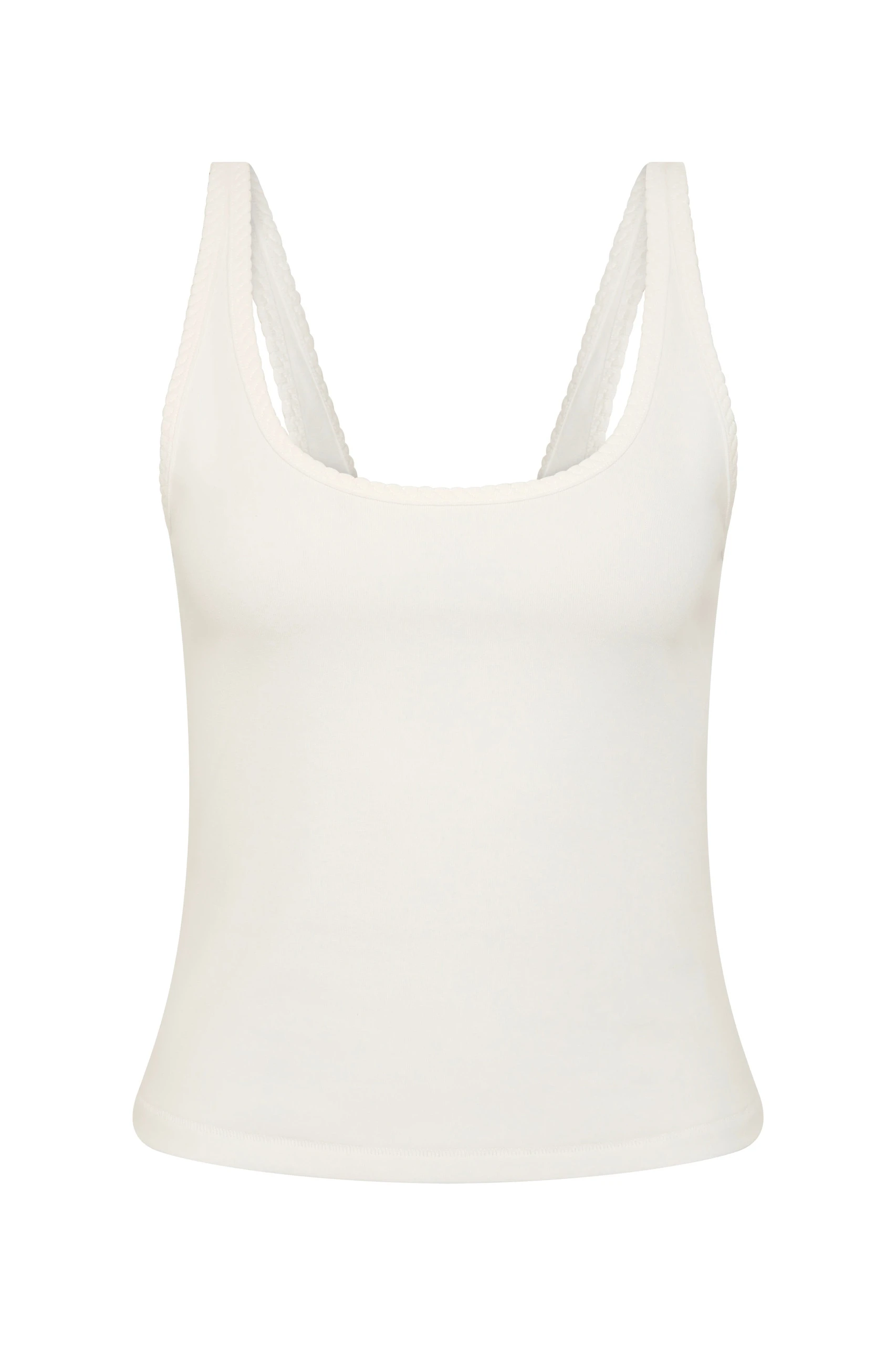 Posse Sable Tank in Vintage White Posse Sable Tank in Vintage White | Sleeveless | Luxury Shoes