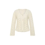 Posse Saskia Cardigan in Ivory | Cardigan | Luxury Shoes 