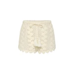 Posse Saskia Short in Ivory | Shorts | Luxury Shoes 