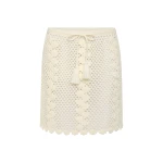 Posse Saskia Skirt in Ivory | Midi Skirts | Luxury Shoes 