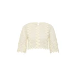 Posse Saskia Top in Ivory | Tops | Luxury Shoes 