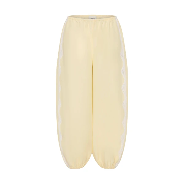 Posse Tabitha Balloon Pant in Buttermilk | Pants | Luxury Shoes 