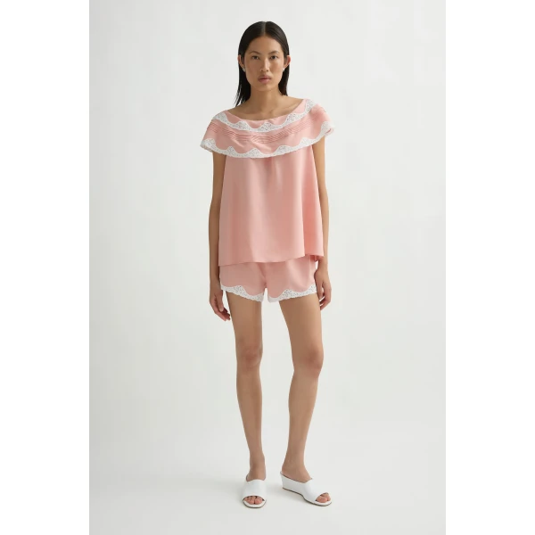 Posse Tabitha Blouse in Blossom | Blouse | Luxury Shoes , view 4