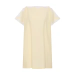 Posse Tabitha Dress in Buttermilk | Midi Dresses | Luxury Shoes 
