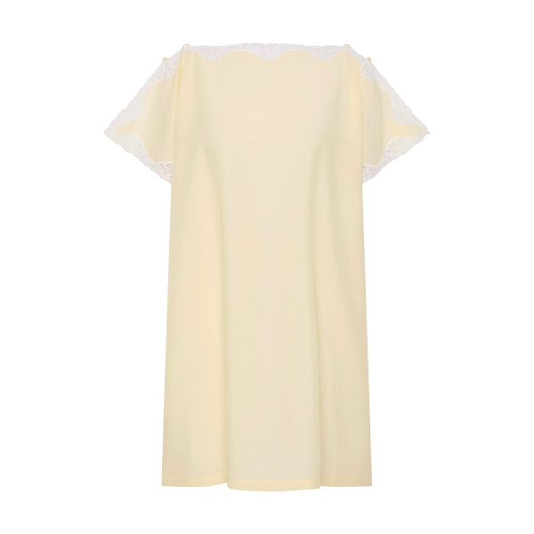 Posse Tabitha Dress in Buttermilk | Midi Dresses | Luxury Shoes 