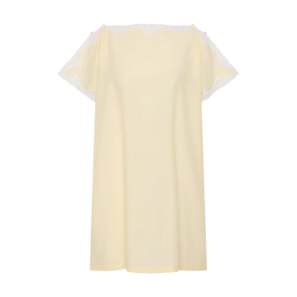 Posse Tabitha Dress in Buttermilk | Midi Dresses | Luxury Shoes 