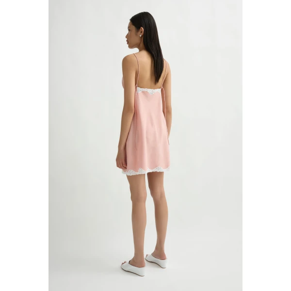 Posse Tabitha Mini Dress in Blossom | Mini Dresses | Luxury Shoes , view 5