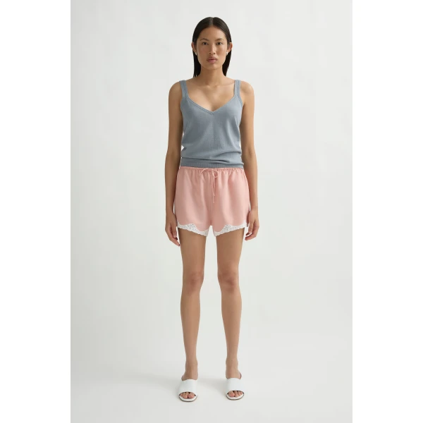 Posse Tabitha Short in Blossom | Shorts | Luxury Shoes , view 2