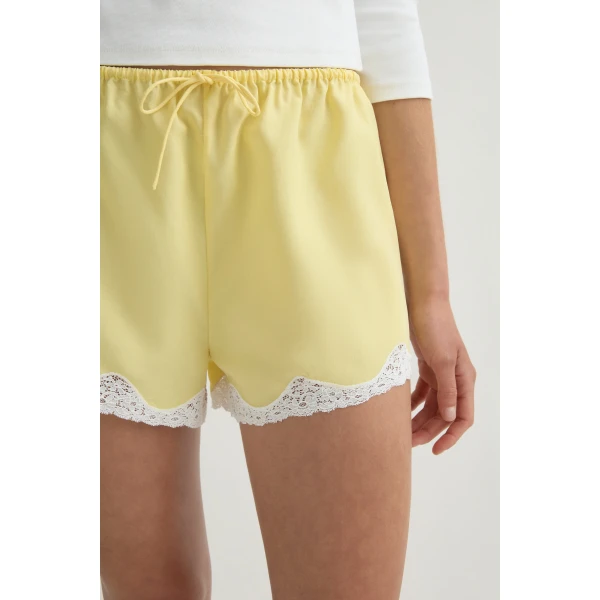 Posse Tabitha Short in Passion Fruit | Shorts | Luxury Shoes , view 3