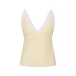 Posse Tabitha Top in Buttermilk | Tops | Luxury Shoes 