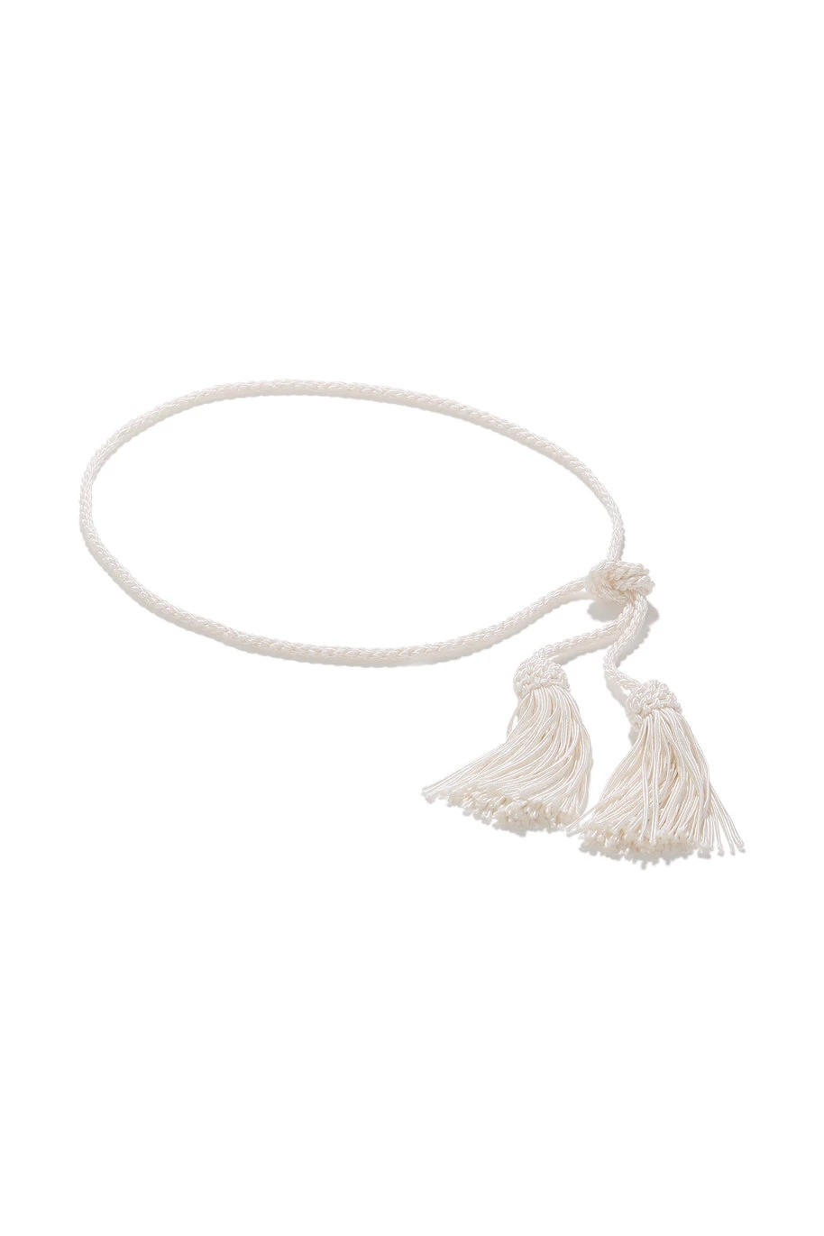Posse Tassel Belt in Cream Posse Tassel Belt in Cream | Belts | Luxury Shoes