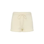 Posse Teo Short in Ivory | Shorts | Luxury Shoes 