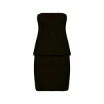 Posse Teo Strapless Dress in Black | Mini Dresses | Luxury Shoes 