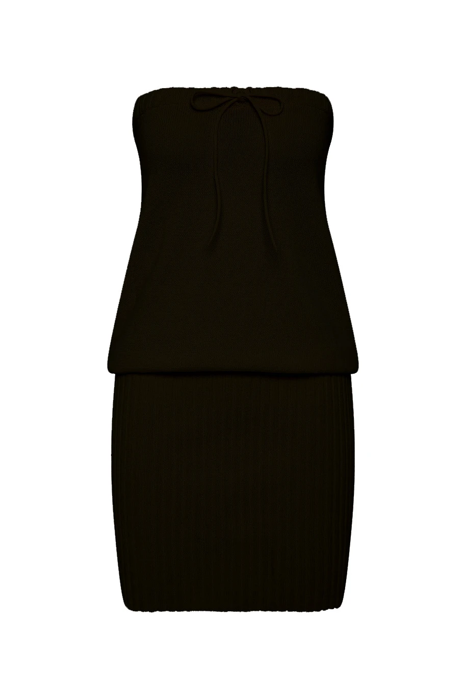 Posse Teo Strapless Dress in Black Posse Teo Strapless Dress in Black | Mini Dresses | Luxury Shoes
