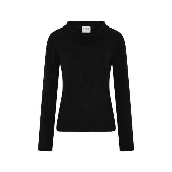 Posse Teo Sweater in Black | Sweaters | Luxury Shoes 