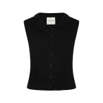 Posse Teo Top in Black | Tops | Luxury Shoes 