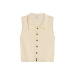 Posse Teo Top in Ivory | Tops | Luxury Shoes 