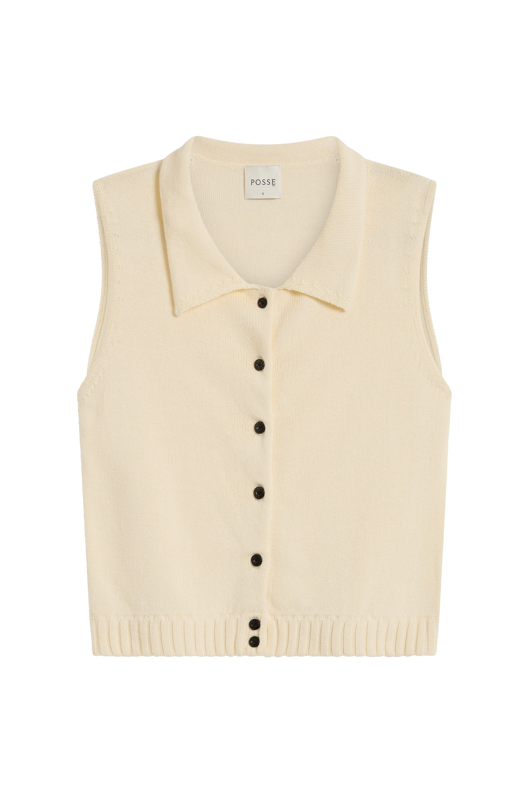 Posse Teo Top in Ivory Posse Teo Top in Ivory | Tops | Luxury Shoes