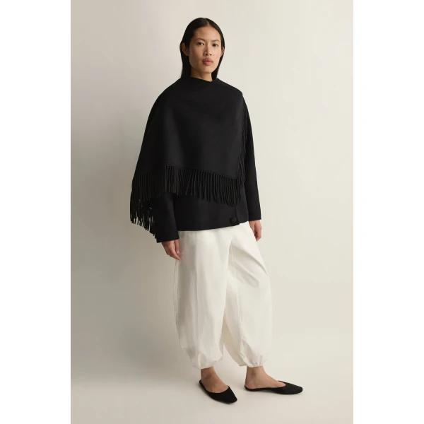 Posse Wren Coat in Black | Coats | Luxury Shoes , view 4