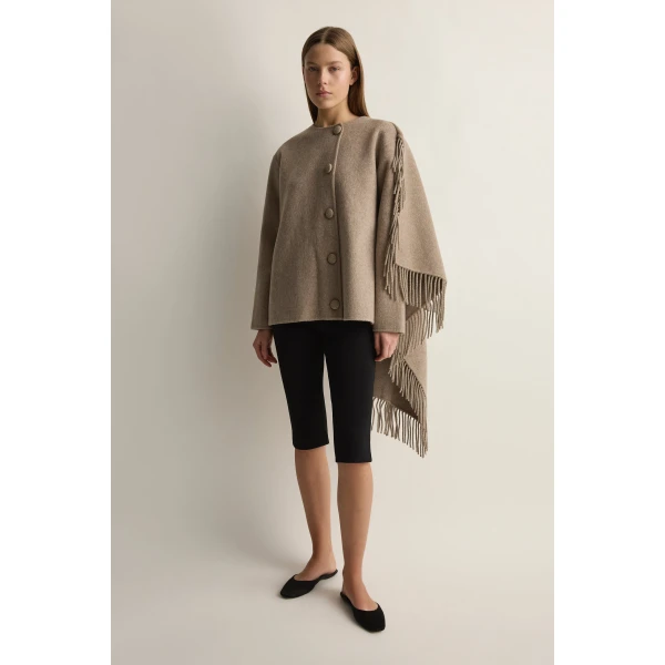 Posse Wren Coat in Woodsmoke | Coats | Luxury Shoes , view 6