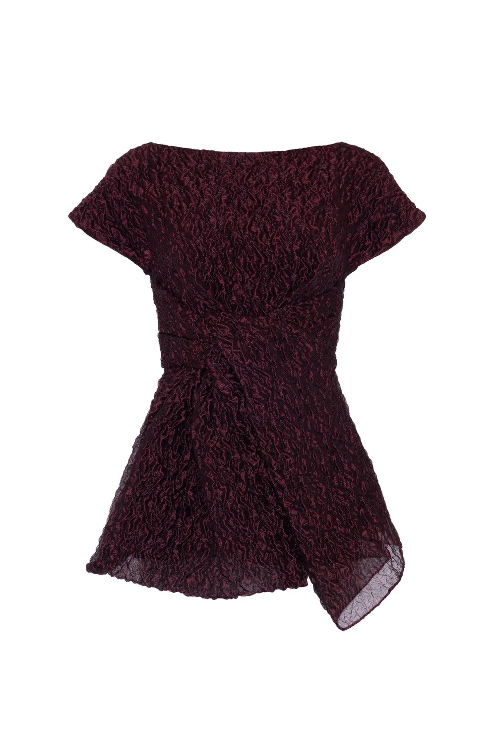 ROKSANDA Cirel Top in Burgundy