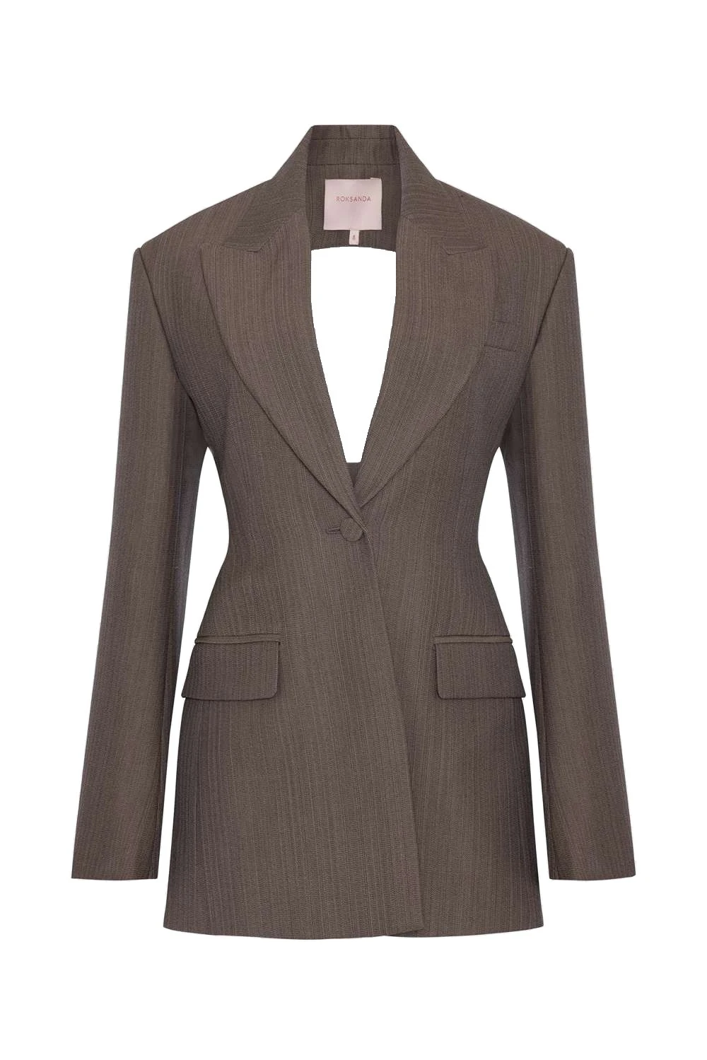ROKSANDA Ivara Jacket in Brown Melange