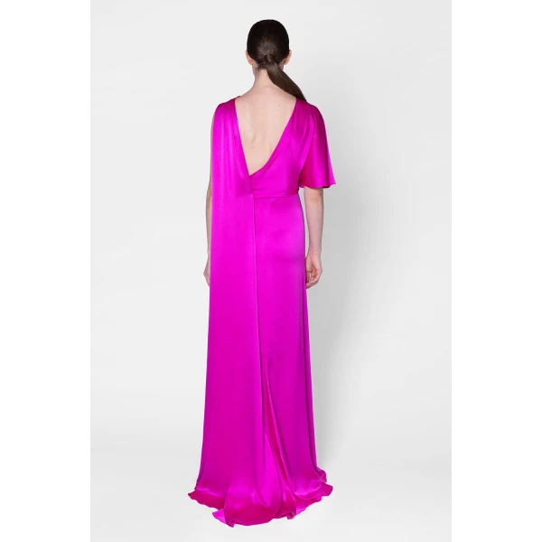 ROKSANDA Nella Dress in Ultra Pink | Evening Gowns | Luxury Shoes 