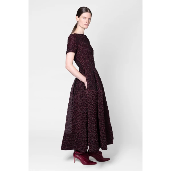 ROKSANDA Rune Dress in Burgundy | Maxi Dresses | Luxury Shoes 