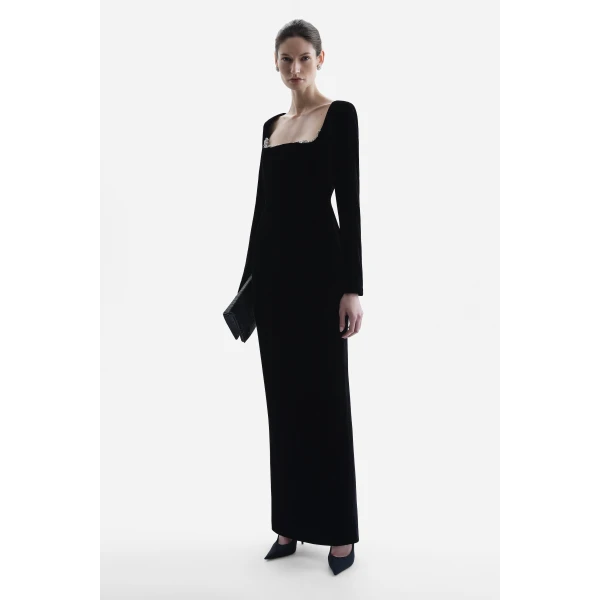 Rachel Gilbert Lyon Column Gown, view 3